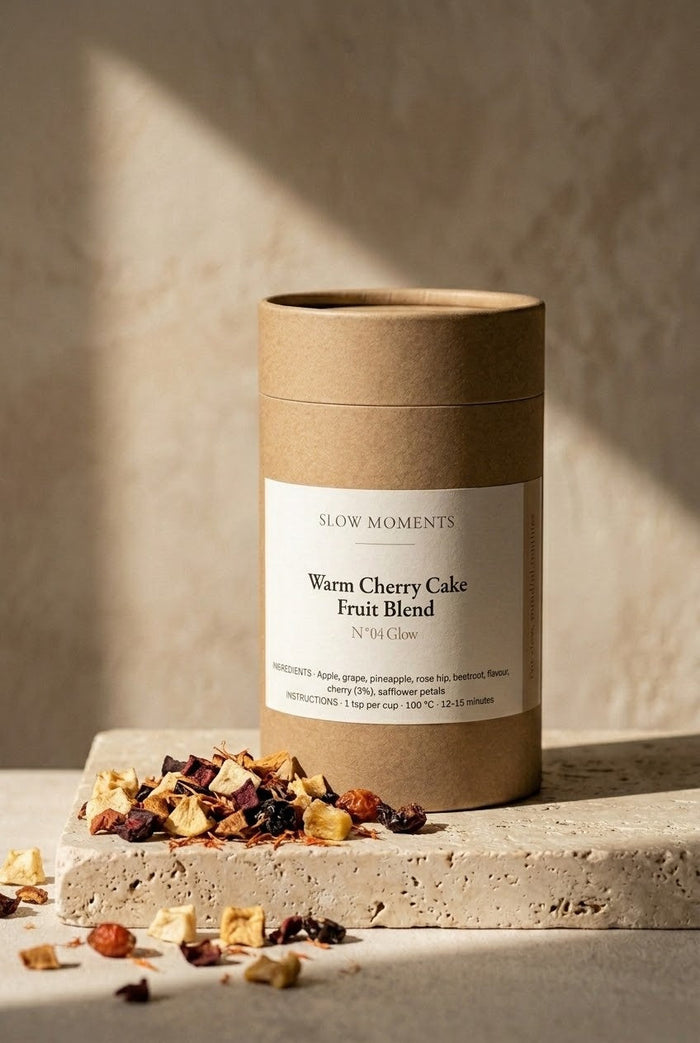 Warm Cherry Cake · Fruit Blend